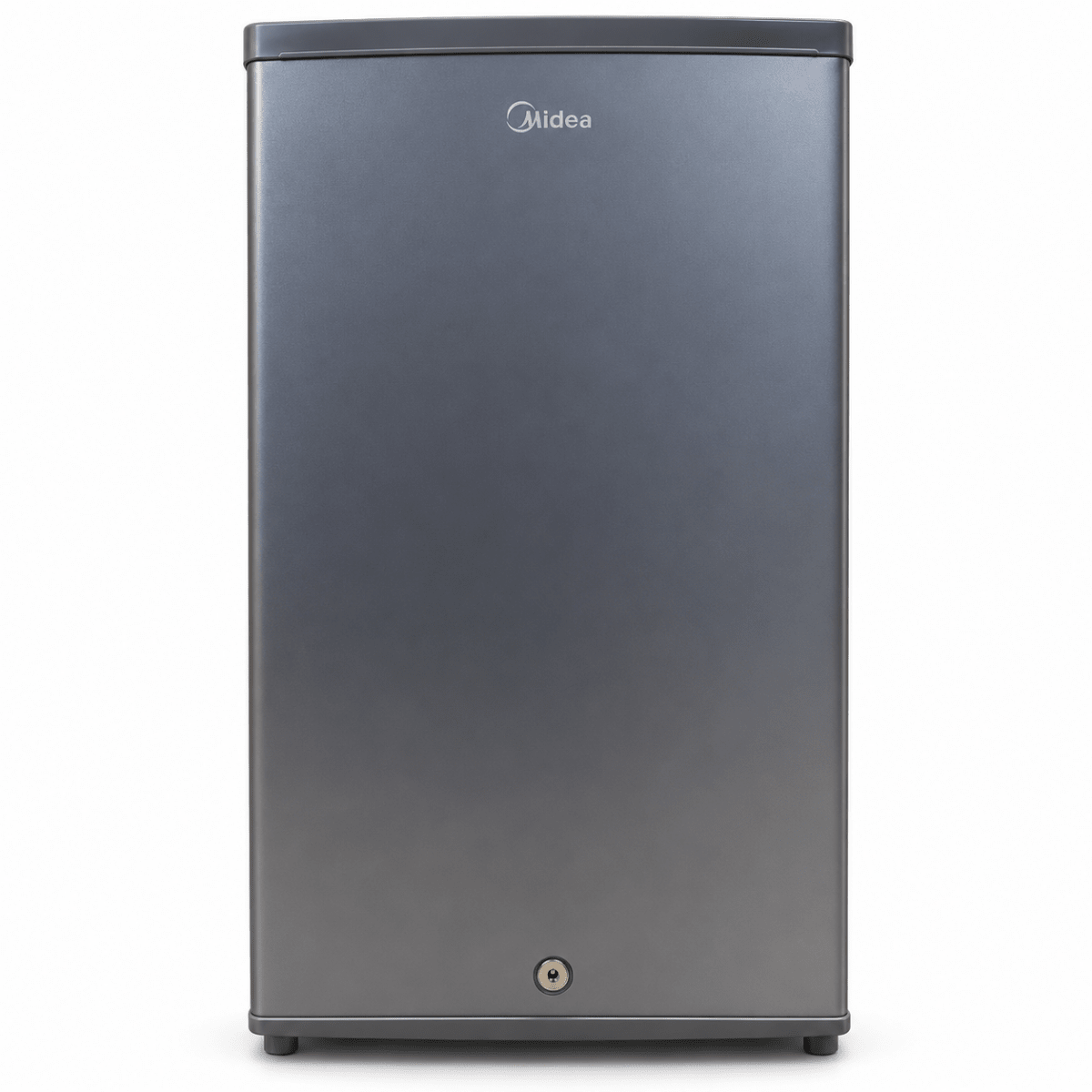 Midea 85L Single-Door Compact Refrigerator – Graphite Silver – MDRD133FGE50 - Al Thahani Furniture