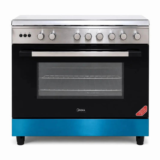 Midea 90×60 cm Freestanding Gas Cooker – used 6 months - althahanifurniture