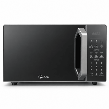 Midea EM9P032MX 29L Digital Solo Microwave Oven – Dark Silver - Al Thahani Furniture