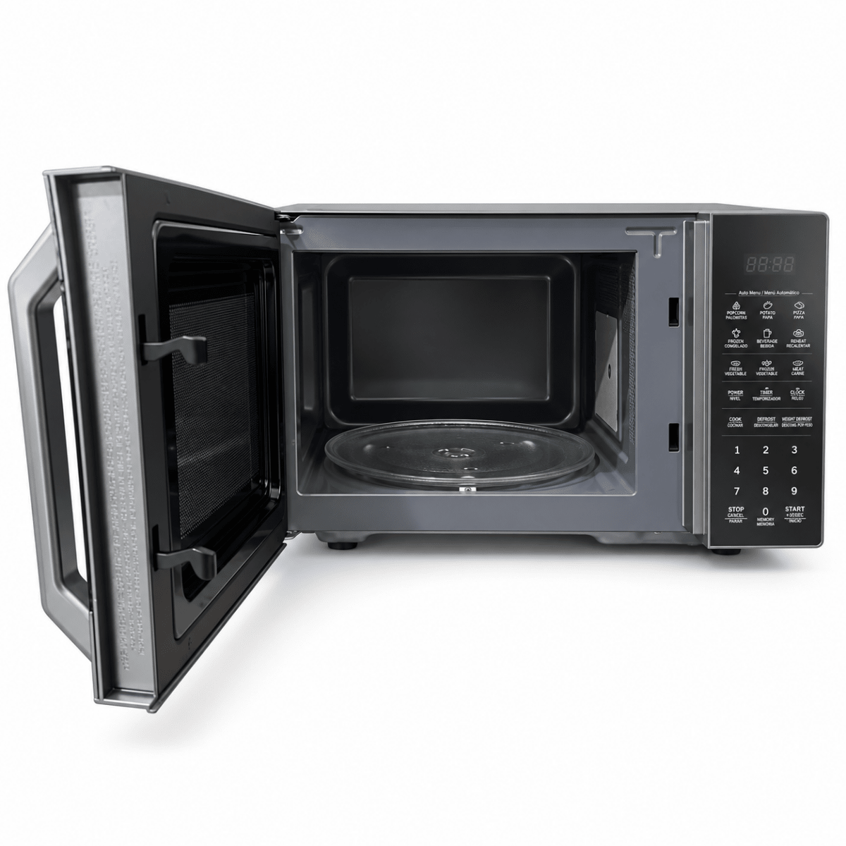 Midea EM9P032MX 29L Digital Solo Microwave Oven – Dark Silver - Al Thahani Furniture