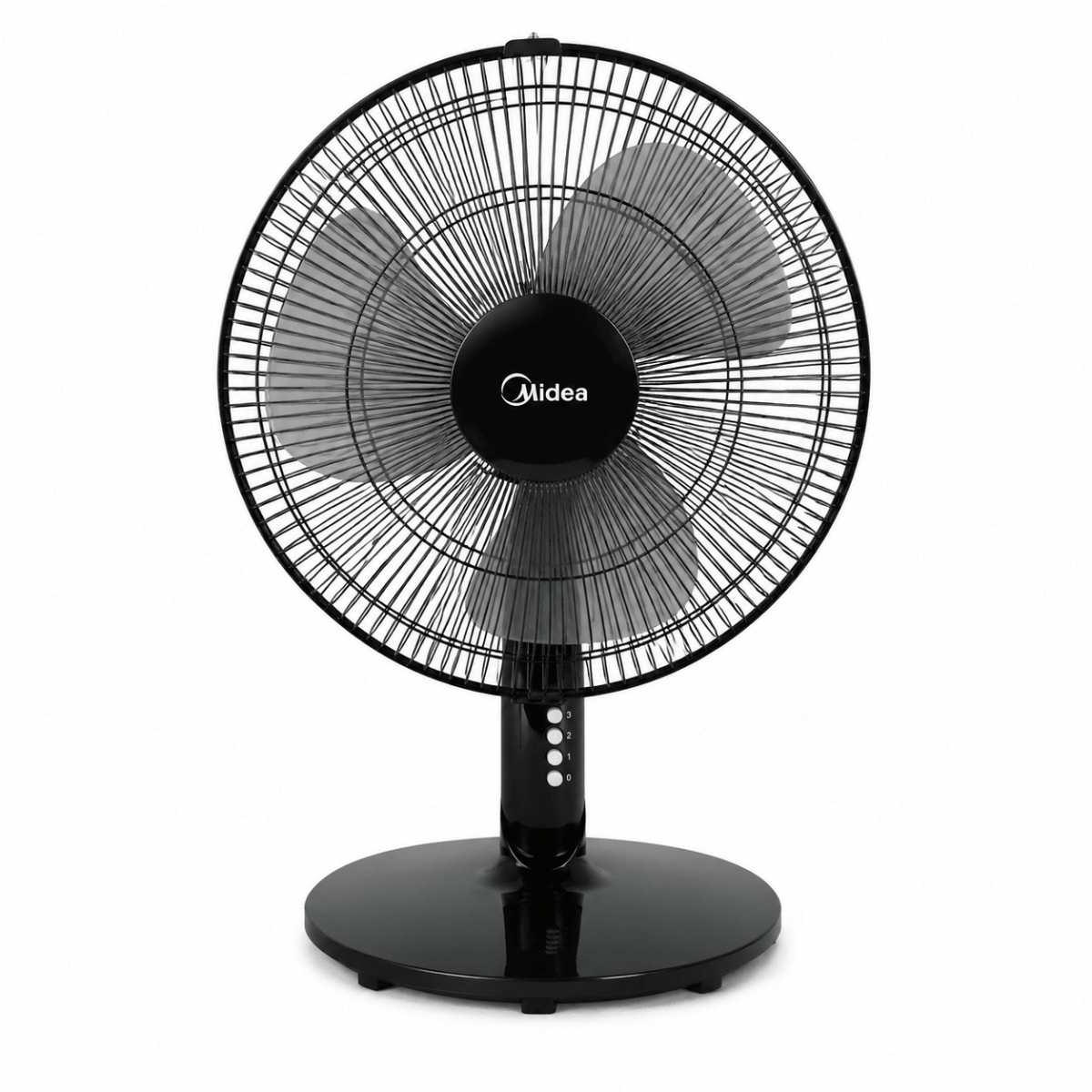 Midea FS40-19K 2-in-1 Pedestal & Table Fan | 16-Inch, 50W, Black - used 4 months - Al Thahani Furniture