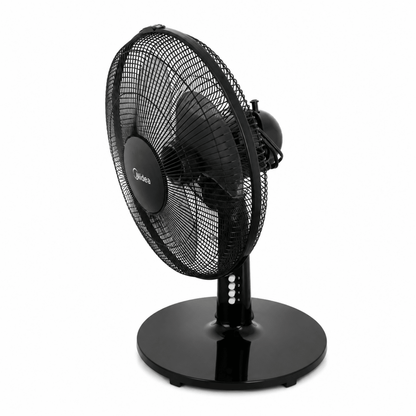 Midea FS40-19K 2-in-1 Pedestal & Table Fan | 16-Inch, 50W, Black - used 4 months - Al Thahani Furniture