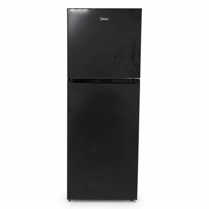 Midea MDRT390MTE28 266L Frost-Free Double-Door Refrigerator – Black - Al Thahani Furniture