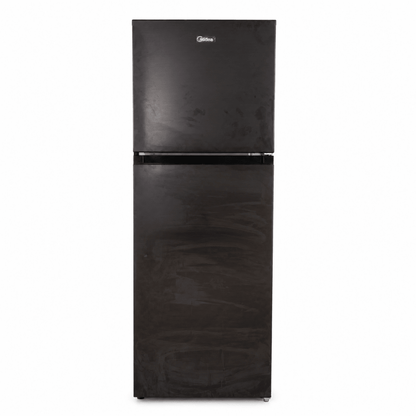 Midea MDRT390MTE28 266L Frost-Free Double-Door Refrigerator – Black - Al Thahani Furniture