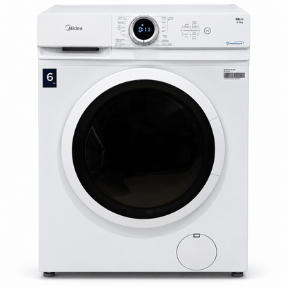 Midea MF100 6kg Front Load Washing Machine with Lunar Dial – White - Al Thahani Furniture