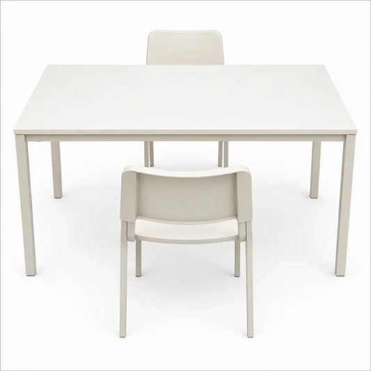 Minimalist 3-Piece Dining Set - used 4 months - Al Thahani Furniture