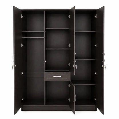 Modern 3 - Door Wardrobe with Mirror - used 5 months - Al Thahani Furniture