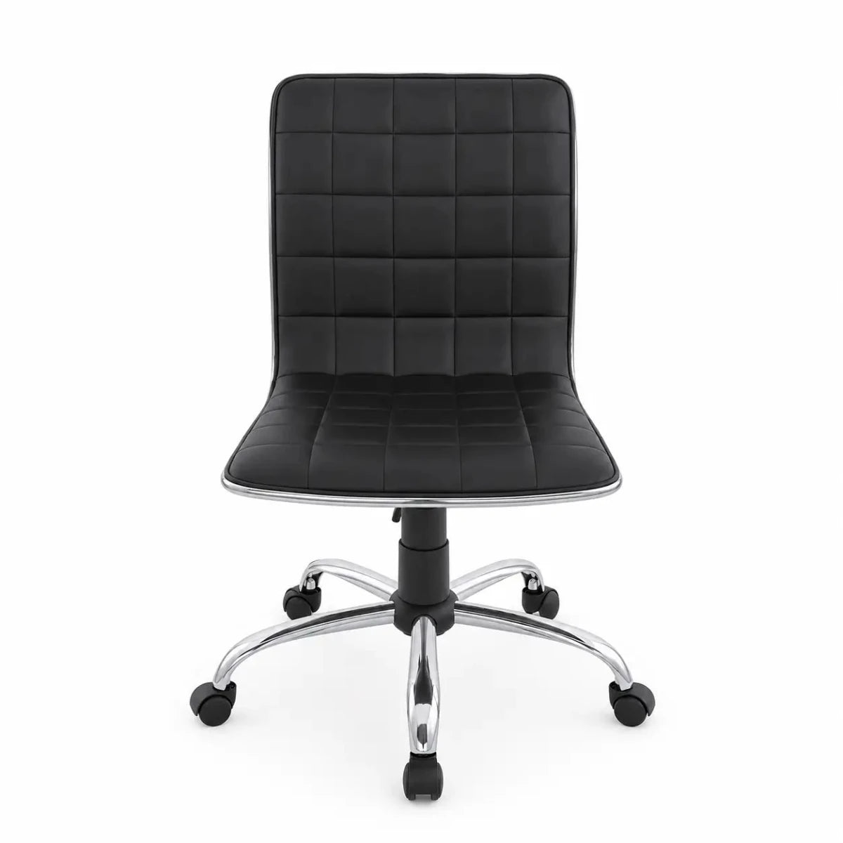 Modern Armless Office Chair - used 4 months - Al Thahani Furniture