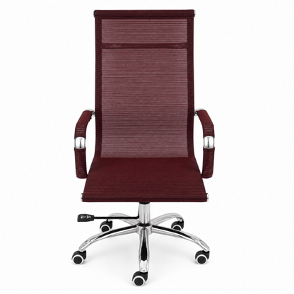 Modern Mid-to-High Back Mesh Executive Office Chair | Ergonomic, Height Adjustable - used 4 months - Al Thahani Furniture