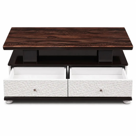 Modern TV Cabinet | Low - Profile Media Console - used 7 months - Al Thahani Furniture
