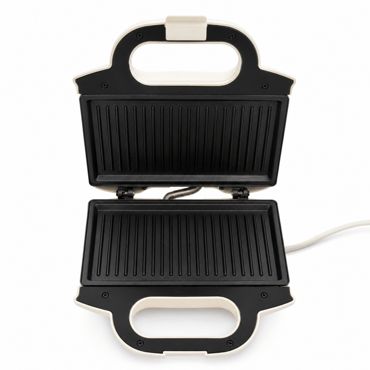 Moulinex Ultracompact SM156843 700W Sandwich &amp; Panini Maker – Red & White - Al Thahani Furniture