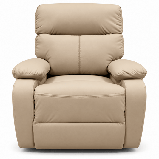 Multi Home Furniture MH-1801 Single Recliner Sofa – Cappuccino - Al Thahani Furniture