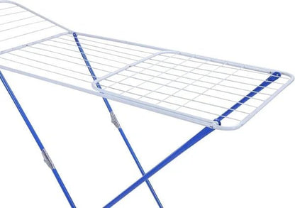 MyChoice Foldable Clothes Dryer | White & Blue | Space - Saving Design - althahanifurniture
