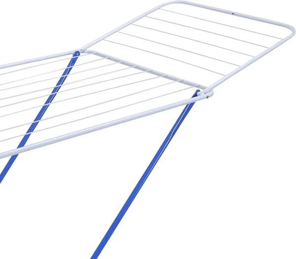 MyChoice Foldable Clothes Dryer | White & Blue | Space - Saving Design - althahanifurniture