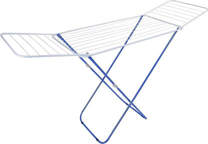 MyChoice Foldable Clothes Dryer | White & Blue | Space - Saving Design - althahanifurniture