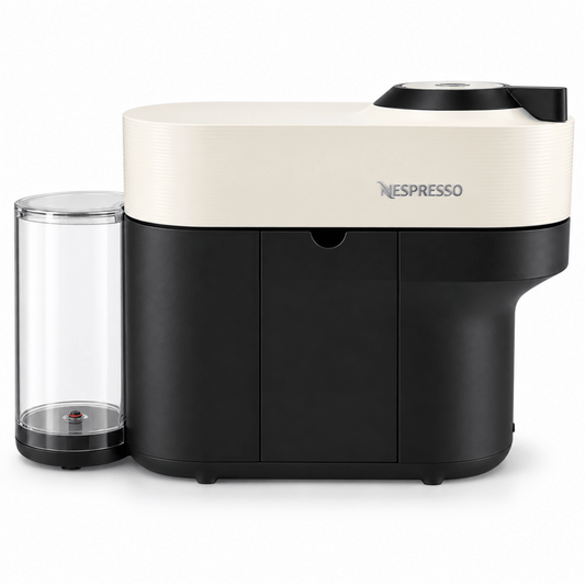 Nespresso Vertuo Pop Coffee Machine – Coconut White – 0.6L - Al Thahani Furniture