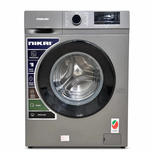 Nikai 7KG 16 Programs Front Load Washer - used 4 months - Al Thahani Furniture