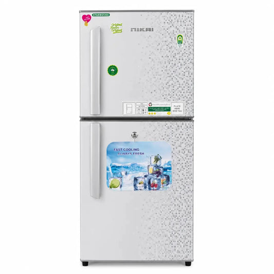 Nikai NRF170DN3M Double-Door Refrigerator | 170L Gross - used 6 months - Al Thahani Furniture