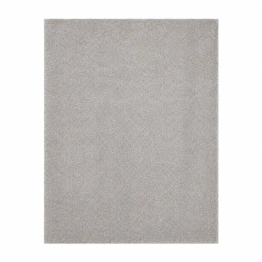 Nourison Essentials Area Rug | Silver Grey, Indoor/Outdoor, 133x195 cm - used 4 months - Al Thahani Furniture
