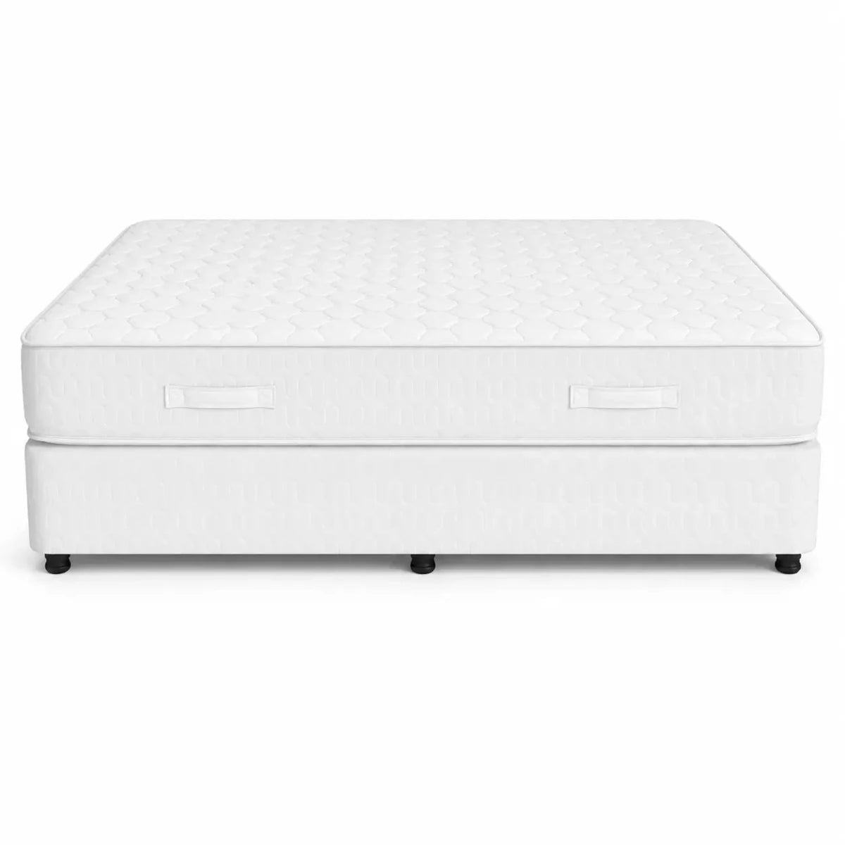 Ortho Plus Medicated Mattress with Split Divan Bed Base | 160x200 cm - used 4 months - Al Thahani Furniture