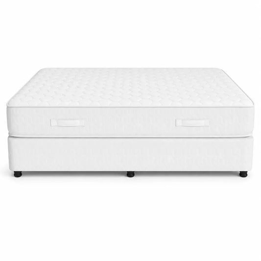 Ortho Plus Medicated Mattress with Split Divan Bed Base | 160x200 cm - used 4 months - Al Thahani Furniture