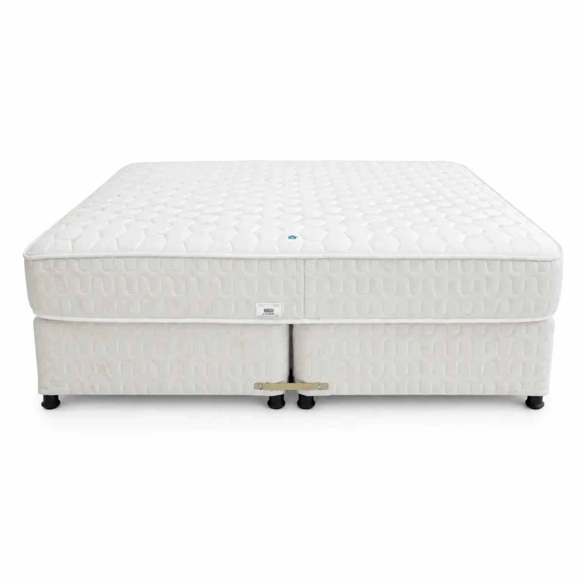 Ortho Plus Medicated Mattress with Split Divan Bed Base | 160x200 cm - used 4 months - Al Thahani Furniture