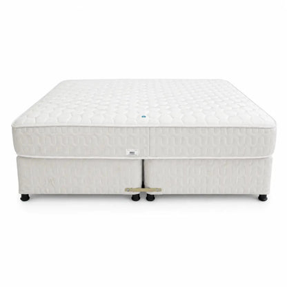 Ortho Plus Medicated Mattress with Split Divan Bed Base | 160x200 cm - used 4 months - Al Thahani Furniture
