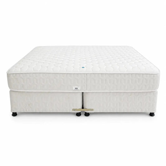 Ortho Plus Medicated Mattress with Split Divan Bed Base | 160x200 cm - used 4 months - Al Thahani Furniture