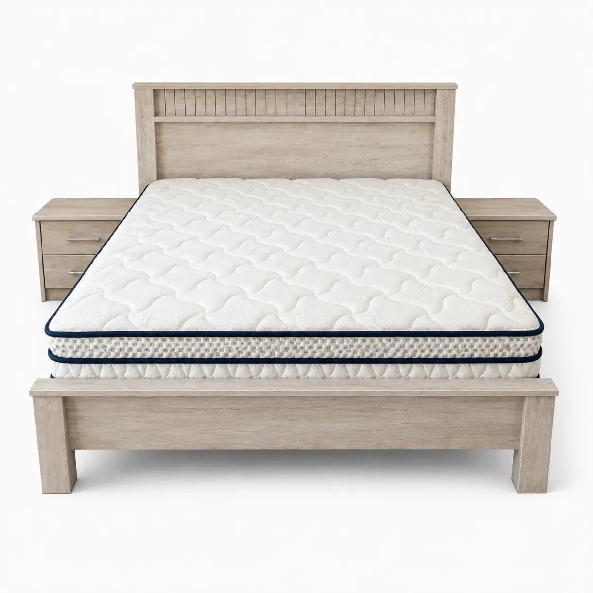 Pan Emirates Home King Bed Set - used 8 months - Al Thahani Furniture