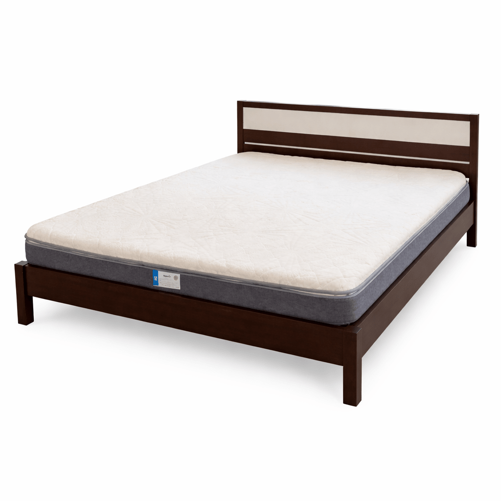 Pan Home King Bed & Mattress Set – Solid Wood Frame – 180x200 cm - althahanifurniture