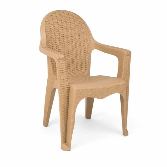 Pan Home Plastic Chair | Lightweight & Stackable - used 3 months - Al Thahani Furniture