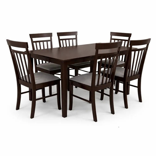 PAN HOME Seabrook 1+6 Dining Set – used 5 months - althahanifurniture