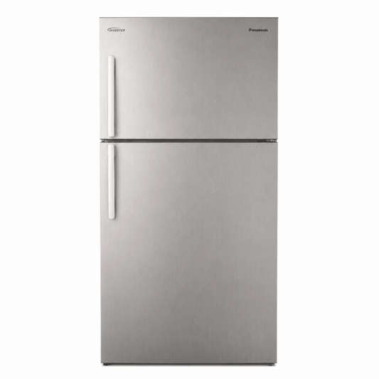 Panasonic NR-BC752VSAE Top Mount Refrigerator | 750L Gross, Inverter, Grey Inox - used 1 Year - Al Thahani Furniture