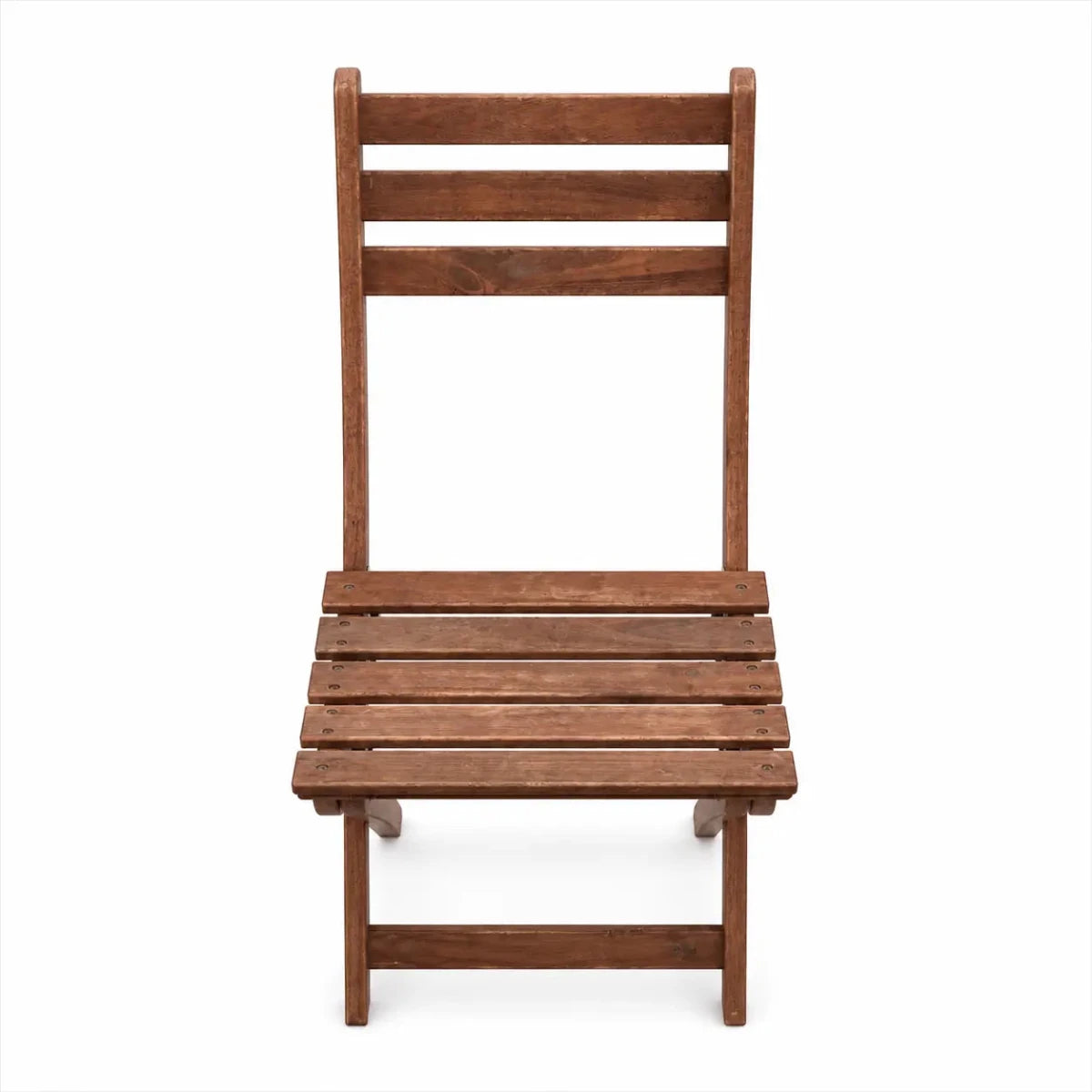 Paradiso Bari Table and Chair Set | Brown Wood, Compact Dining - used 1 Year - Al Thahani Furniture