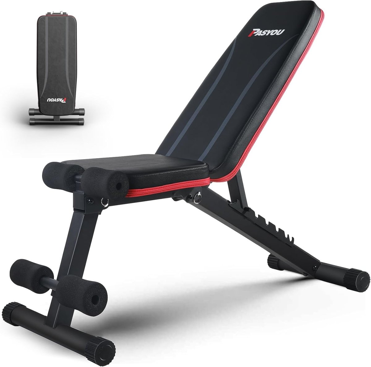 PASYOU Adjustable Weight Bench – used 3 months - althahanifurniture
