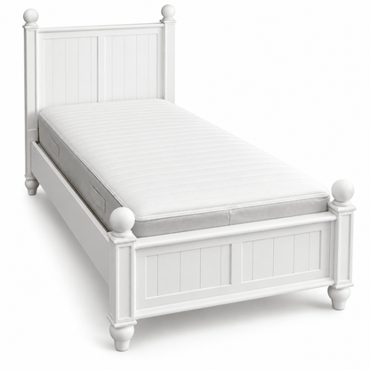 Pottery Barn Kids Catalina Twin Bed – Simply White – 99 × 191 cm Mattress Size - Al Thahani Furniture