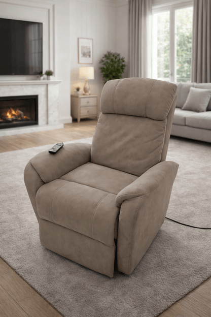 Power Lift Recliner Chair – Electric Recline & Lift Assist – 84x75x108 cm - althahanifurniture