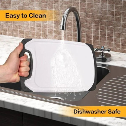 Prestige 3 - Piece Plastic Cutting Board Set | Color - Coded & Dishwasher Safe - althahanifurniture