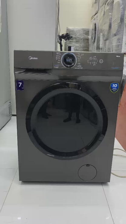 Midea MF100W70B/T-GCC Front Load Washer | 7kg - used 4 months