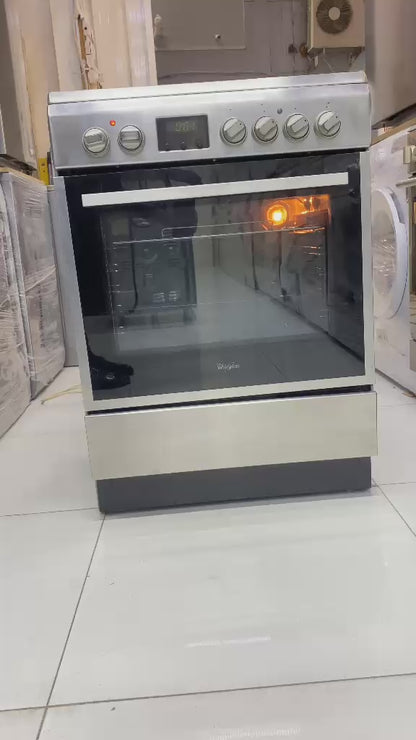 Whirlpool 60×60 cm Freestanding Electric Cooker –  used 8 months