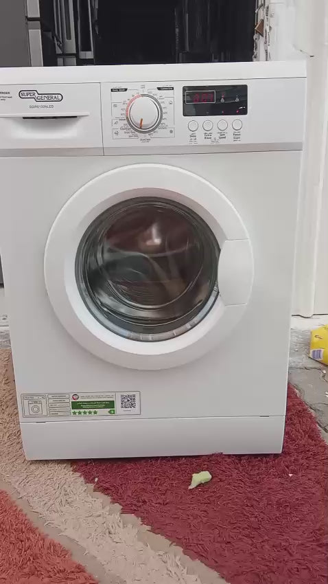 Super General 6 kg Front Load Washing Machine, used 6 months