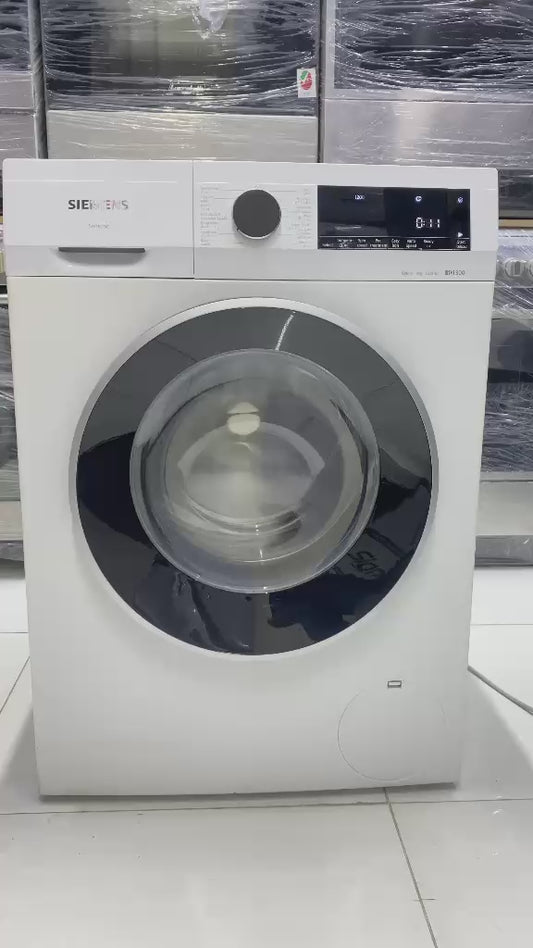 Siemens 9kg Front Load Washing Machine | iQdrive Motor, iSensoric, A+++- used 5 months