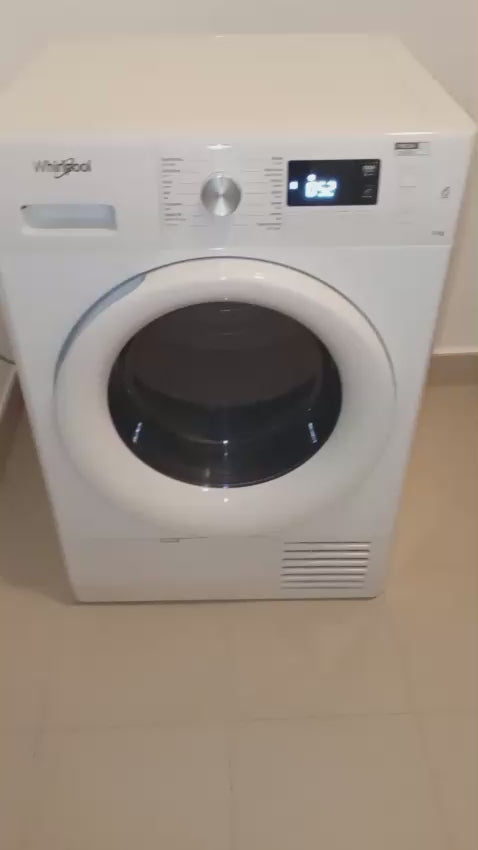 Whirlpool Freestanding Condenser Tumble Dryer – 8kg Capacity – Used 6 Months