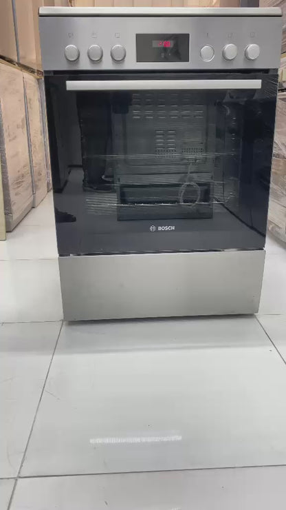 Bosch Series 4 HKQ38A150M Freestanding Electric Cooker | 60x60 cm, 66L, Stainless Steel
