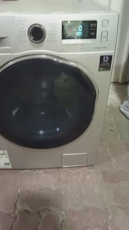 Samsung WD80J6410AS Front Load Washer-Dryer | 8kg/6kg, EcoBubble™, 1400 RPM - used 1.2 Years