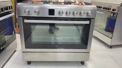 Hoover 90×60 cm Freestanding Gas Cooker – used 1 year