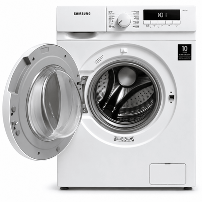 Samsung 7kg Front Load Washing Machine – Digital Inverter, 1200 RPM – White - Al Thahani Furniture