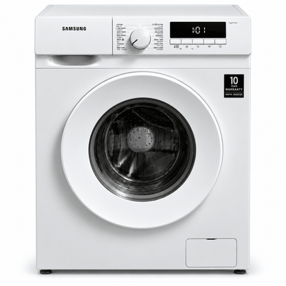 Samsung 7kg Front Load Washing Machine – Digital Inverter, 1200 RPM – White - Al Thahani Furniture