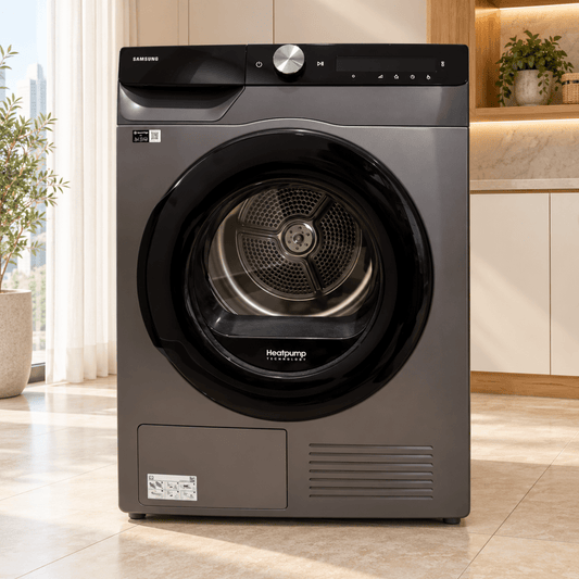 Samsung DV80T5220AX/GU 8kg AI Control Heat Pump Dryer – Inox - Al Thahani Furniture