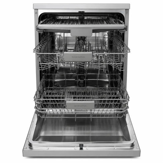 Samsung DW60M6050FS Freestanding Dishwasher | 14 Place Settings, 7 Programs - used 5 months - Al Thahani Furniture